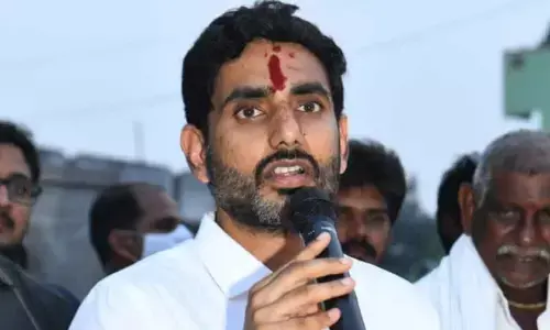TDP national general secretary Nara Lokesh