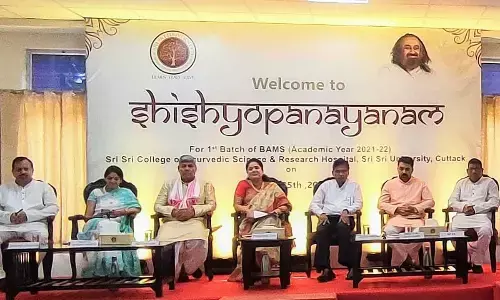 Bhubaneswar: Sri Sri University starts BAMS programme