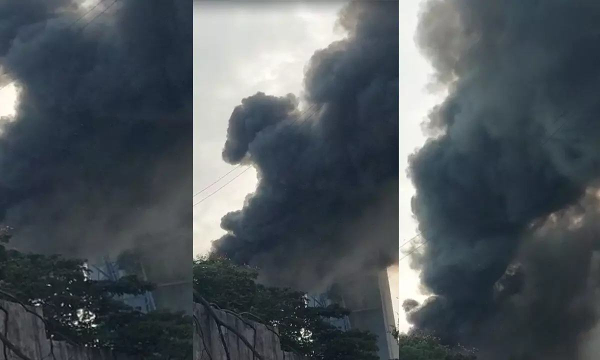 Fire broke at Vedanta Private Limited