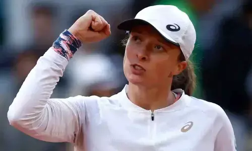 World No.1 womens tennis player Iga Swaitek