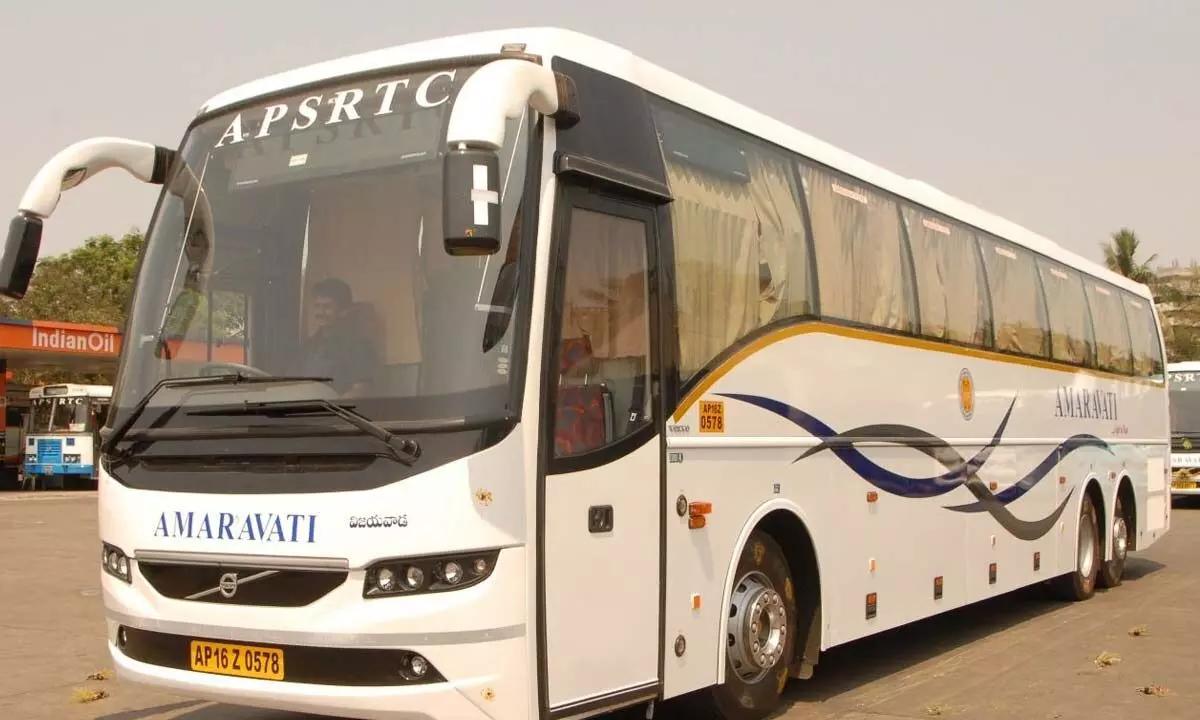 As state sizzles, travellers opt for AC buses of APSRTC