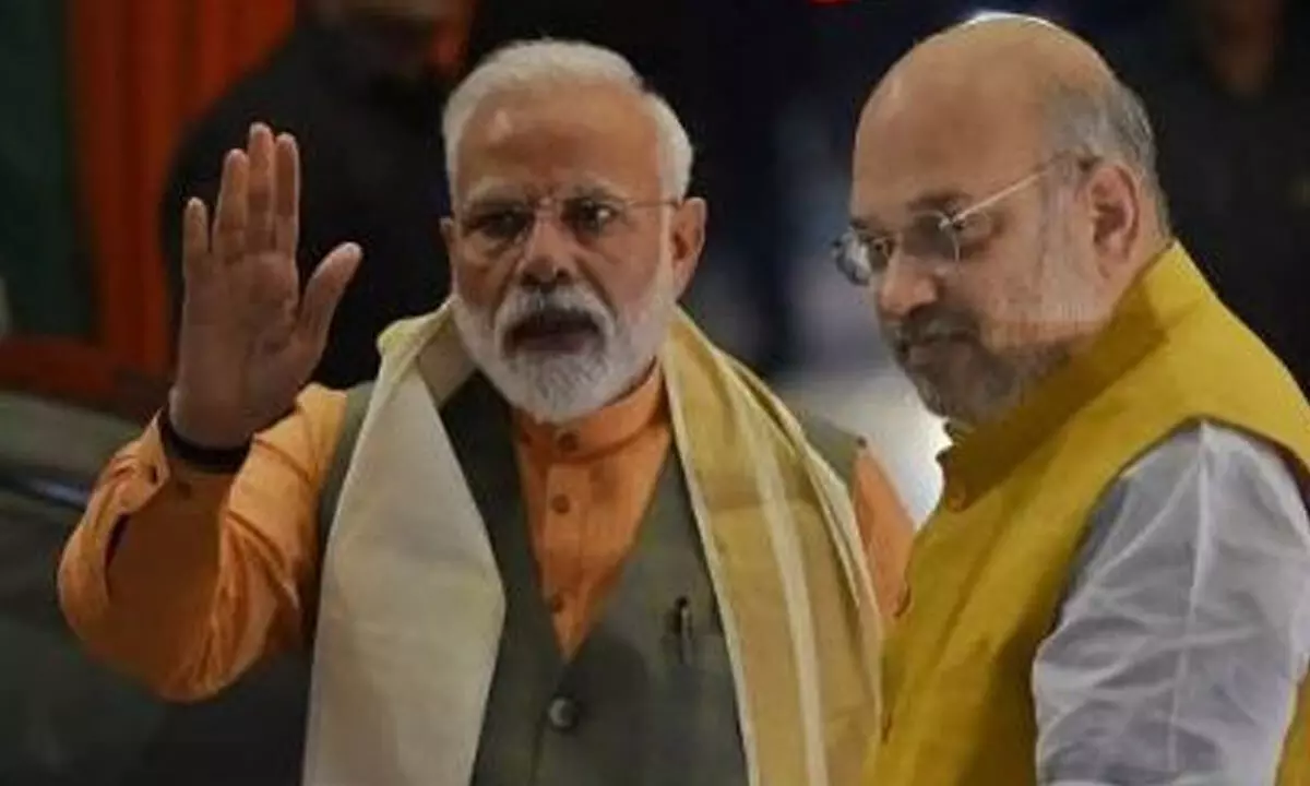 Prime Minister Narendra Modi and Amit Shah