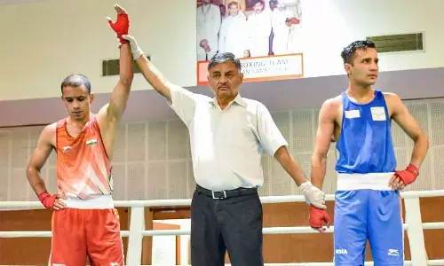 World championship medallist Amit Panghal secures his place in the 51 Kg category in the Indian boxing team for the 2022 Commonwealth Games in the finals of the trials, at the Netaji Subhas National Institute of Sports, in Patiala.  World championship medallist Shiva Thapa secures his place in 63.5 Kg category.