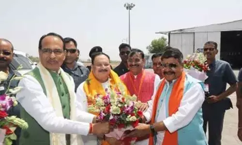 BJP workers scuffle during Naddas visit