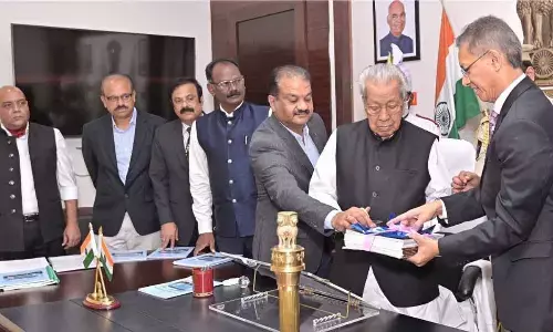 Gautam Sawang submits APPSC annual reports to Governor