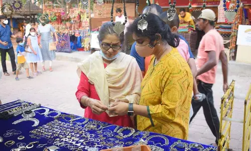 Gurjari Hastakala Haat sees huge footfall