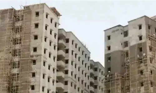 Minister G Kamalakar speaking at Pattana Pragathi programme in Karimnagar on Friday