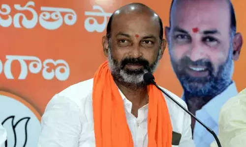 Telangana Bharatiya Janata Party (BJP) chief Bandi Sanjay