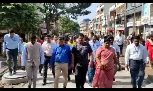 BBMP chief inspects infra projects in Yelahanka zone
