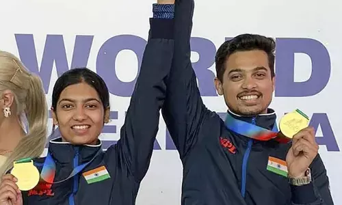 Swapnil-Ashi win 50m rifle 3P mixed gold, India finish 2nd