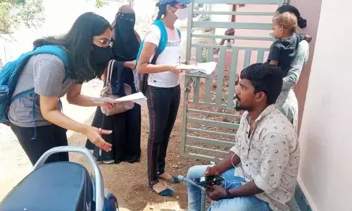 Hyderabad: Students decide to make villagers up-to-date