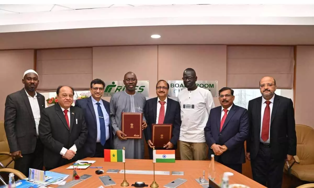 RITES, Senegal firm sign MoU for cooperation in Rail sector