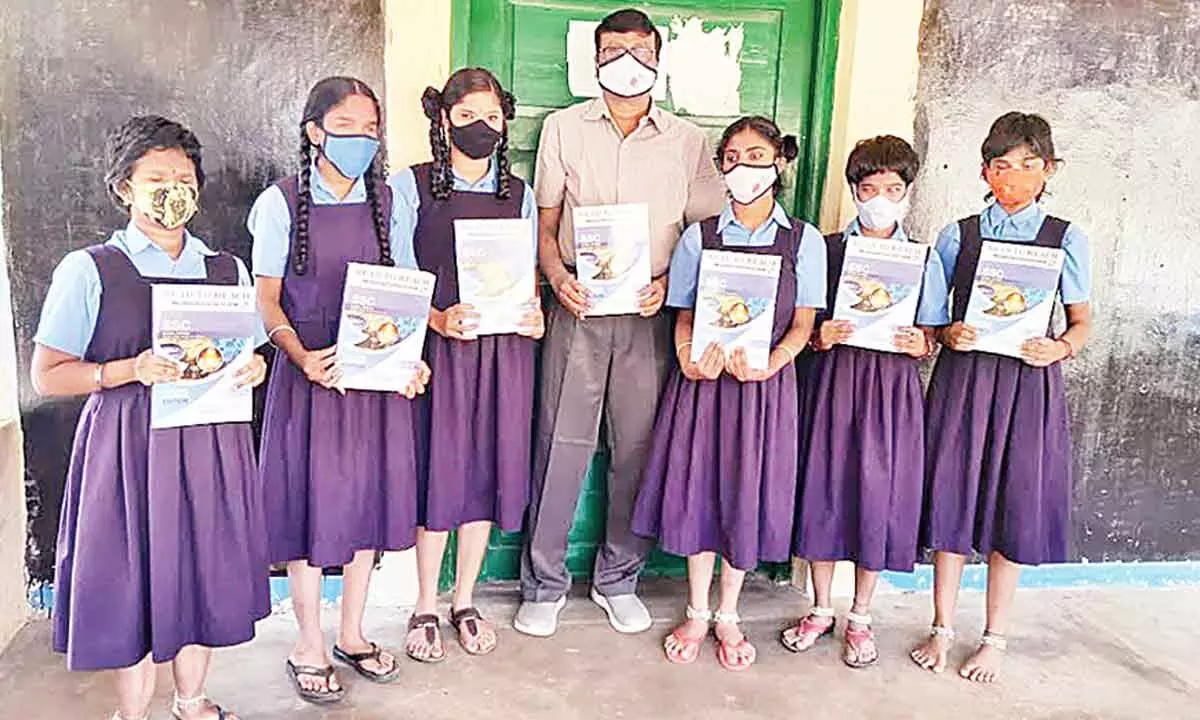 Students from Government Residential School for Visually-Challenged Girls came out in flying colours in Class X