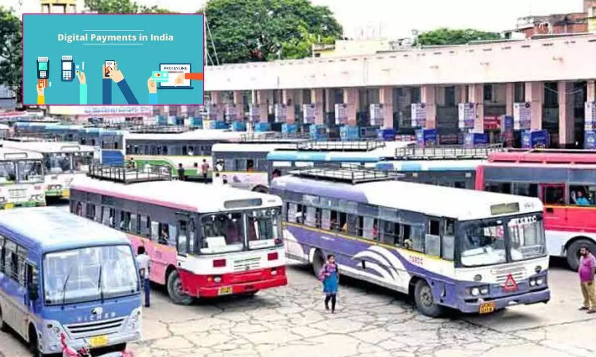 TSRTC set to go digital for commuters to buy tickets