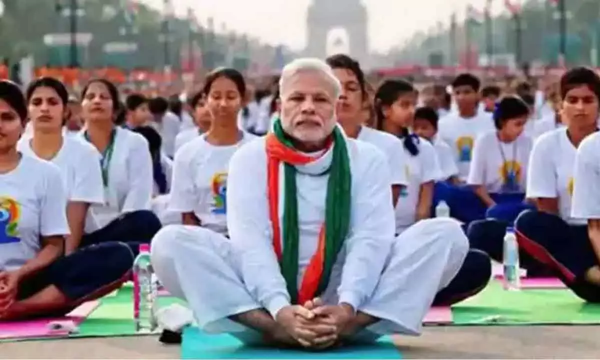 PM Modi to lead Yoga Day celebrations from Mysuru; CM Bommai reviews preparations