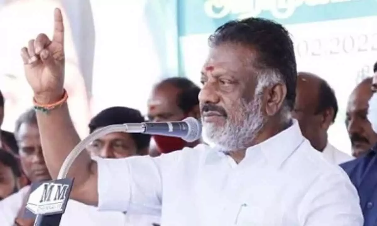 Former Chief Minister of Tamil Nadu and AIADMK Coordinator O.Panneerselvam