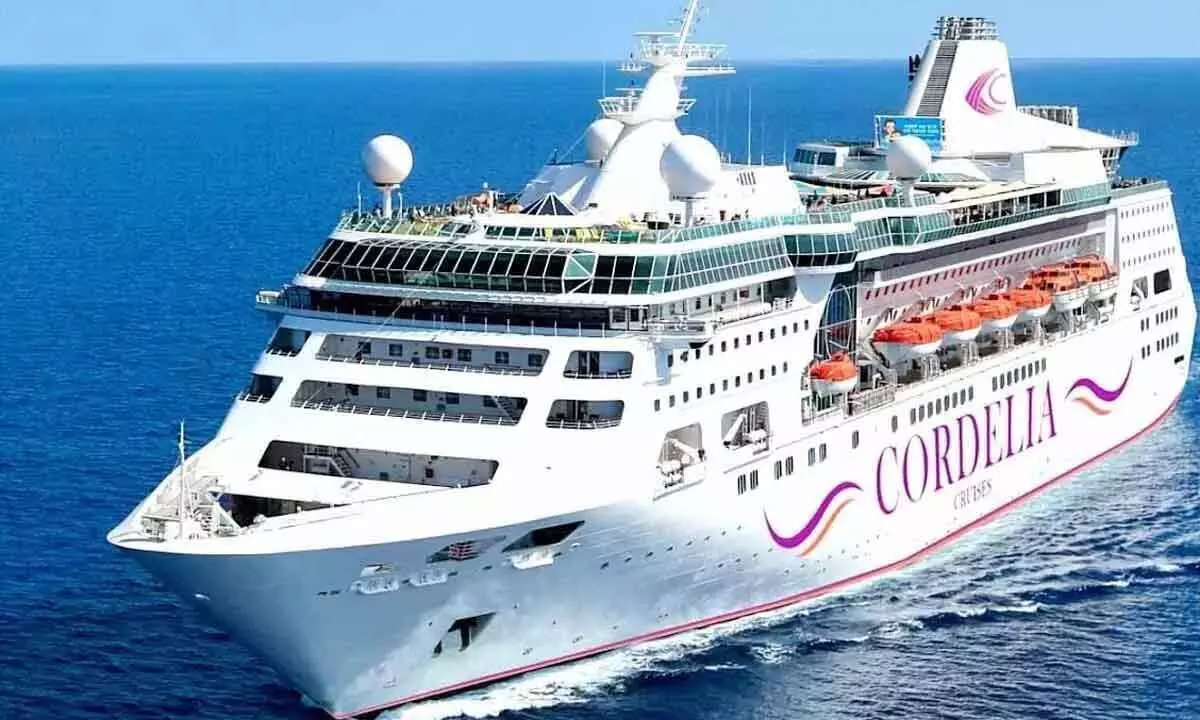 Andhra Pradesh: Cordelia Cruise Ship reaches Visakhapatnam, to start operations