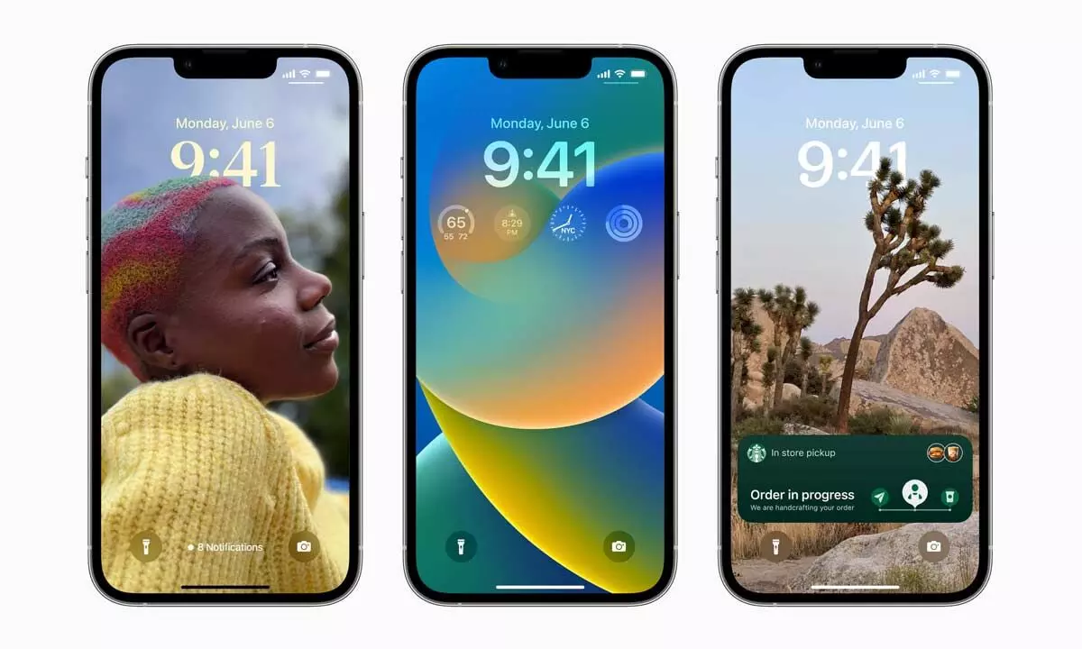 iOS 16 offers new lock screen customization features, including widgets