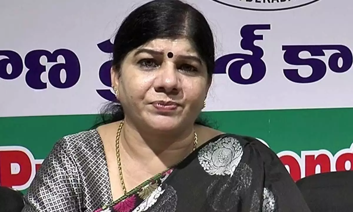 T-Congress Mahila president Sunita Rao