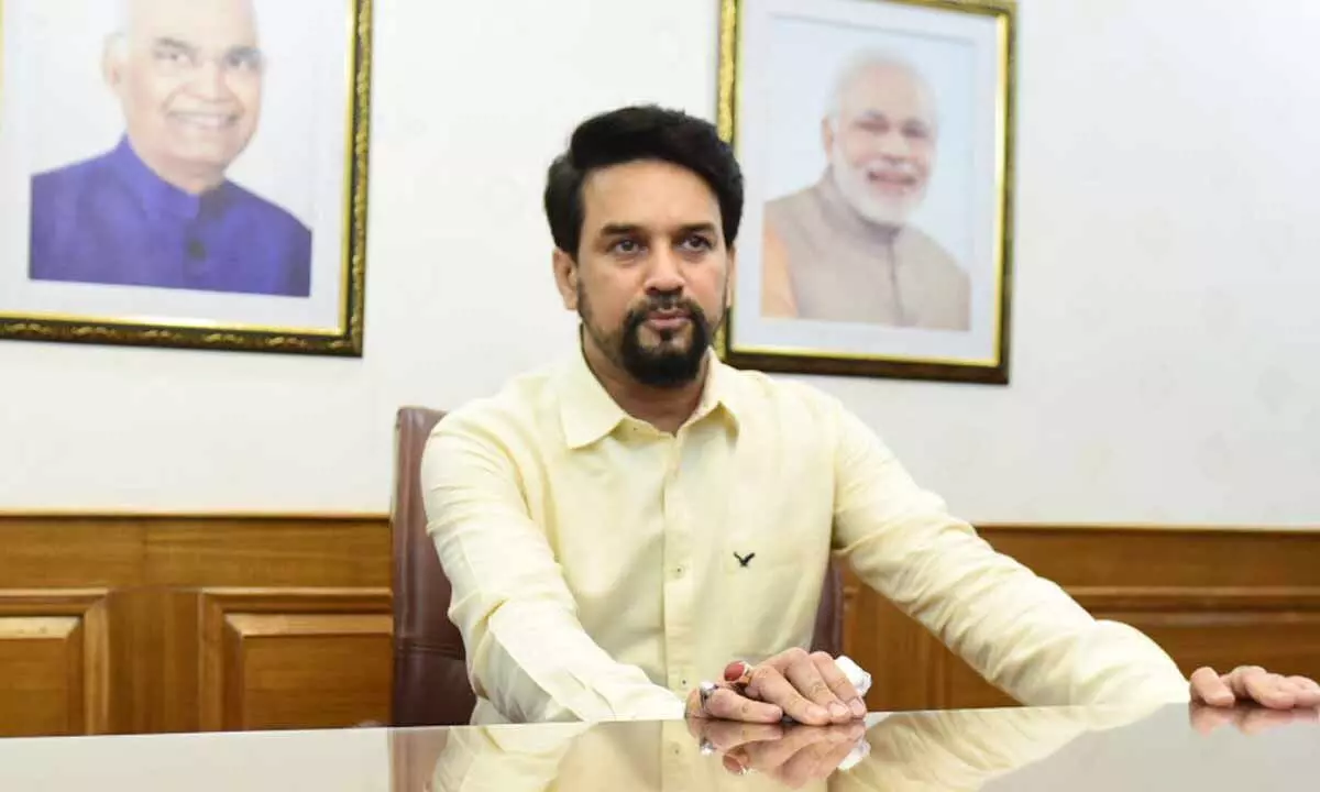 Information and Broadcasting Minister Anurag Singh Thakur