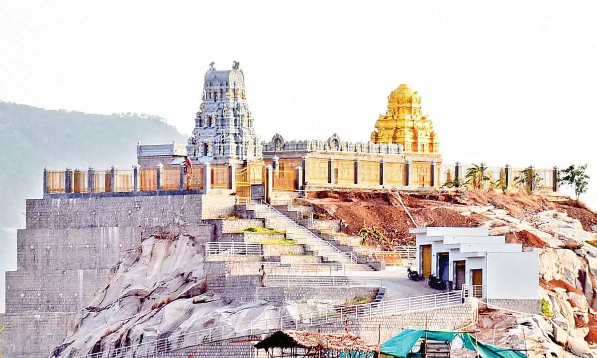 CM to inaugurate Vakulamatha temple atop Peruru Banda on June 23
