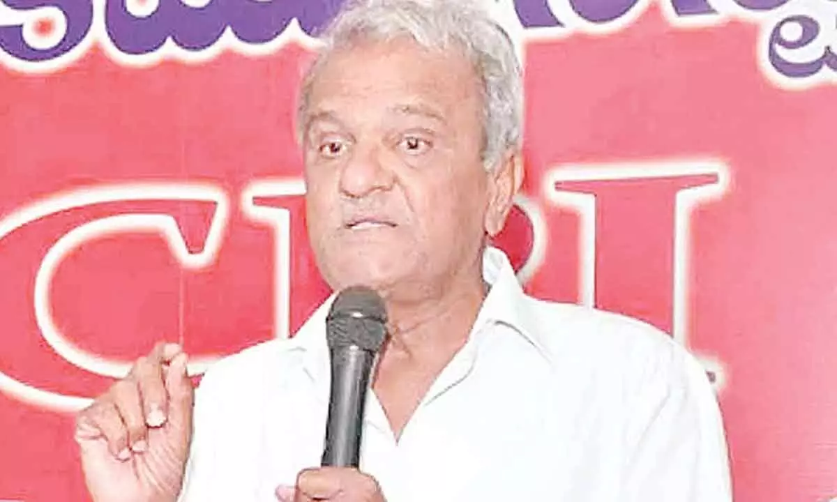 CPI leader Narayana demands Guv to cancel Mahila Darbar programme