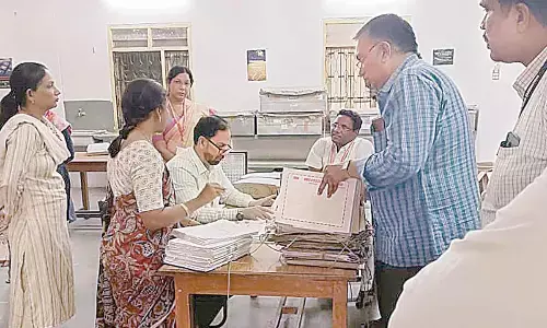 TSBIE secretary inspects intermediate valuation camp