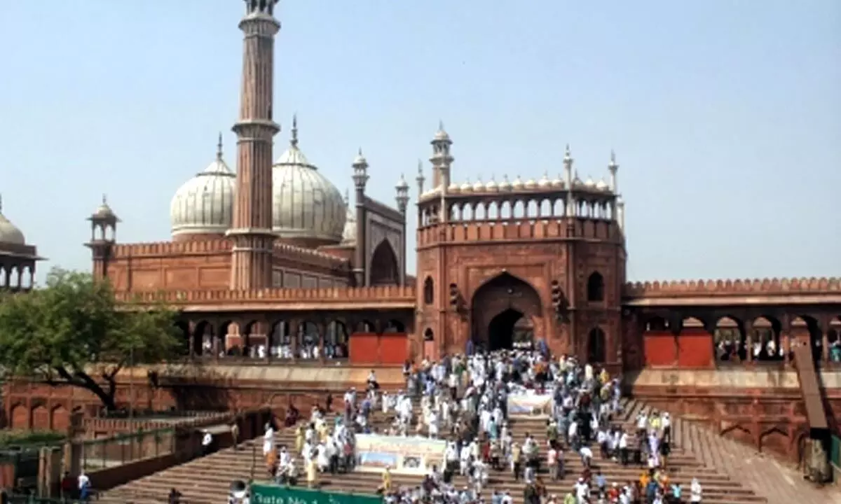 Prophet comment row: Protest outside Jama Masjid in Delhi