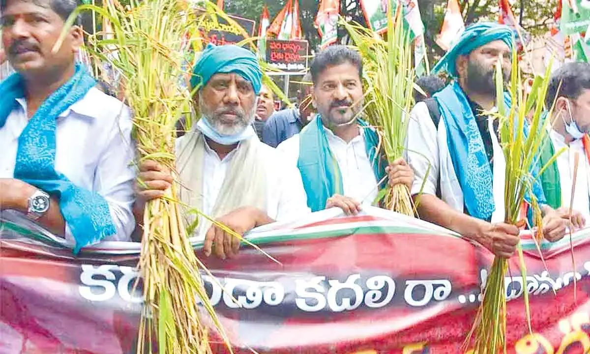 Farmers caught in TRS-BJP crossfire