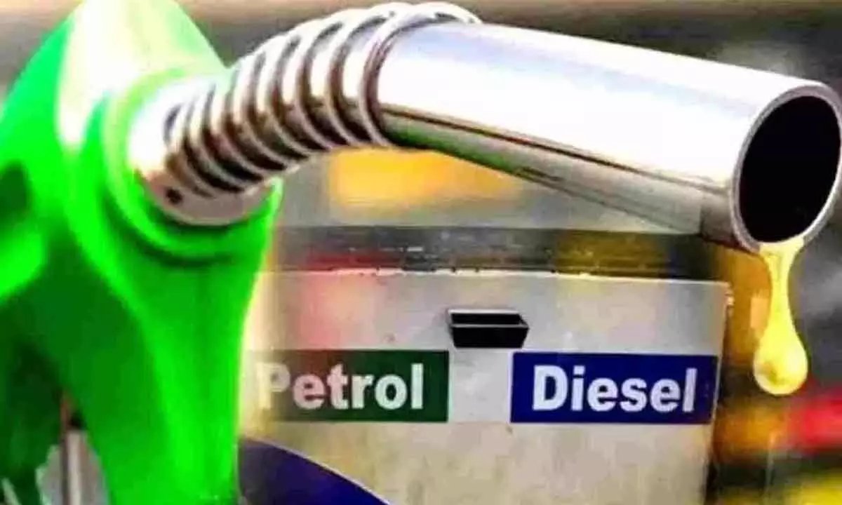 Petrol and diesel prices today