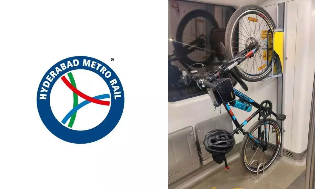 Hyd Metro Rail to allow foldable cycles