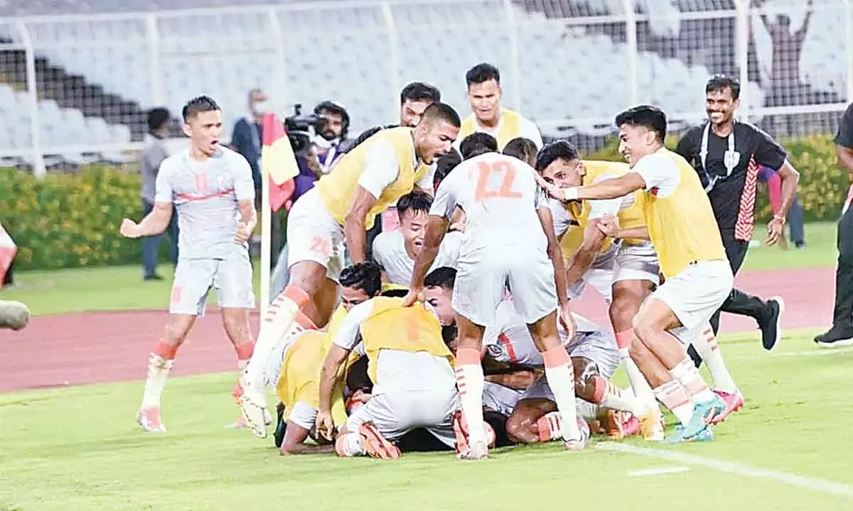 India book AFC Asian Cup berth for 2nd time in row