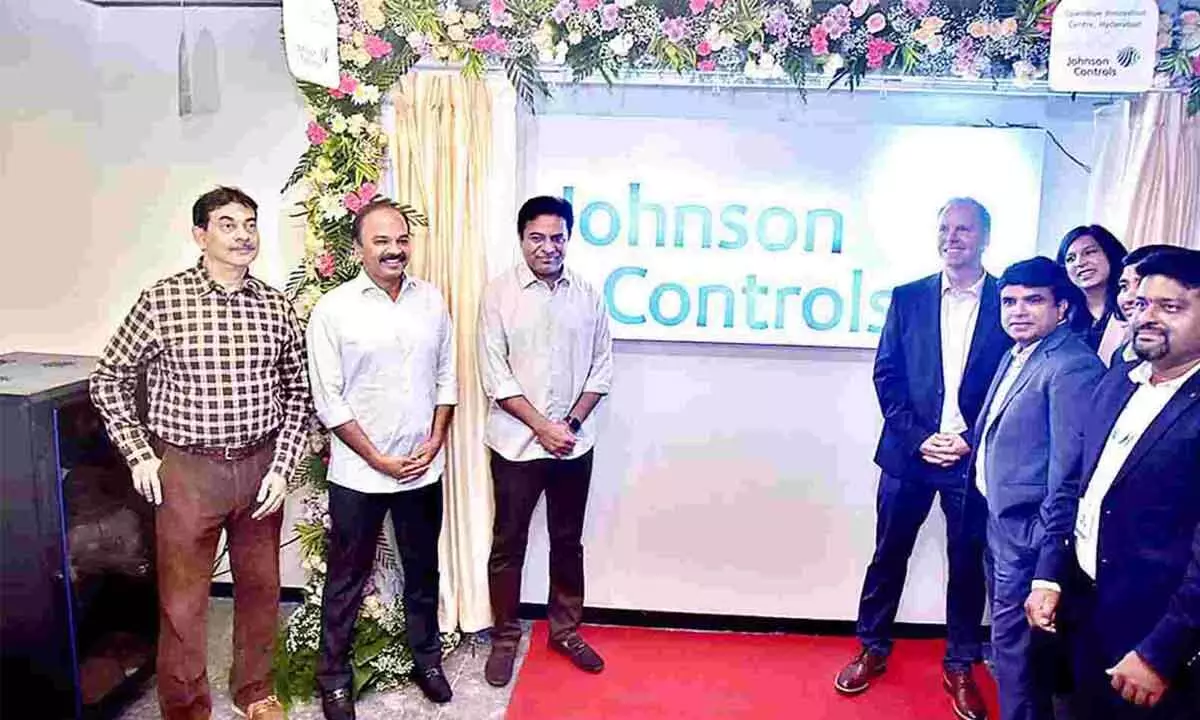 Johnson Controls opens innovation centre in Hyd