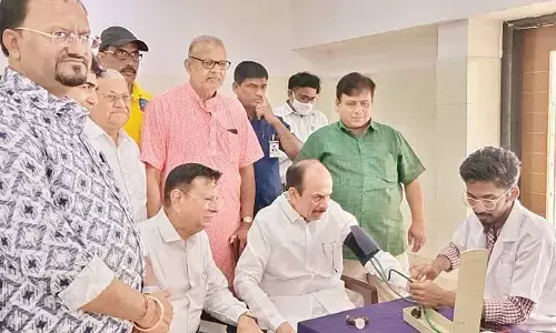 Home Minister Mahmood Ali visits Thalassaemia and Sickle Cell Society