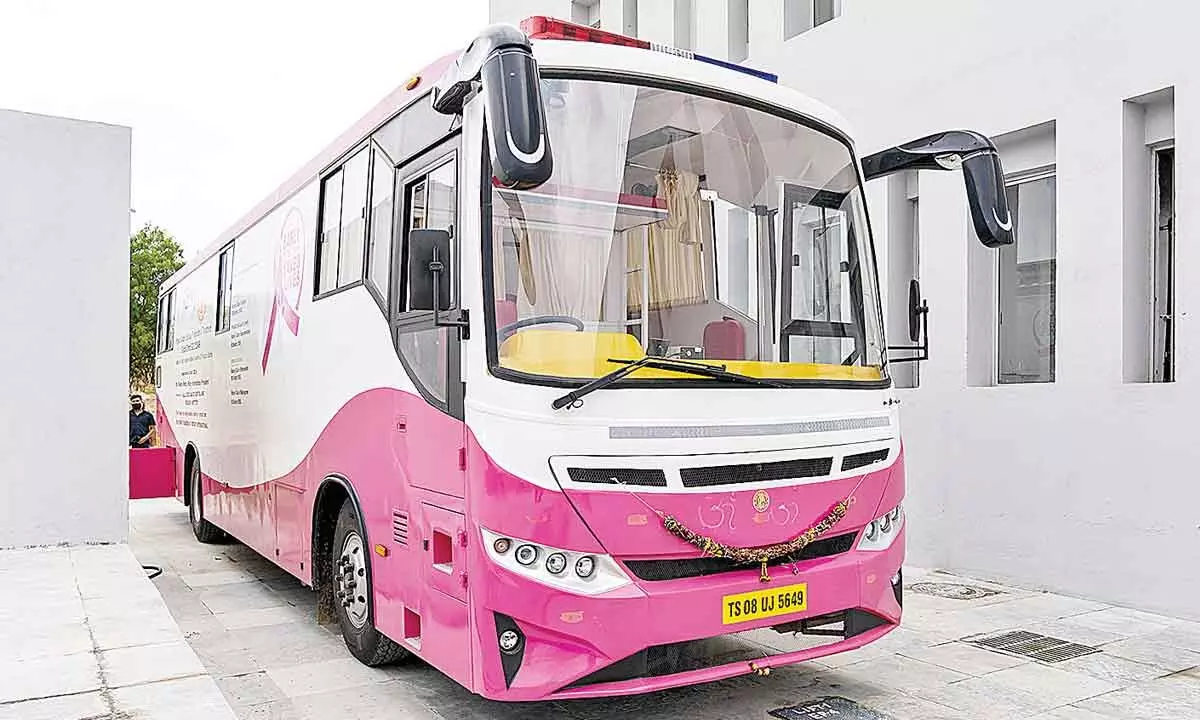 Hyderabad: Cancer Screening on Wheels launched