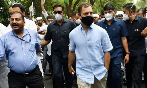 Rahul Gandhi reaches ED office for day 3 questioning