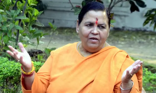 BJP leader Uma Bharti