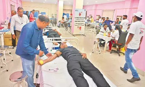 TATA Steel organises blood donation camp