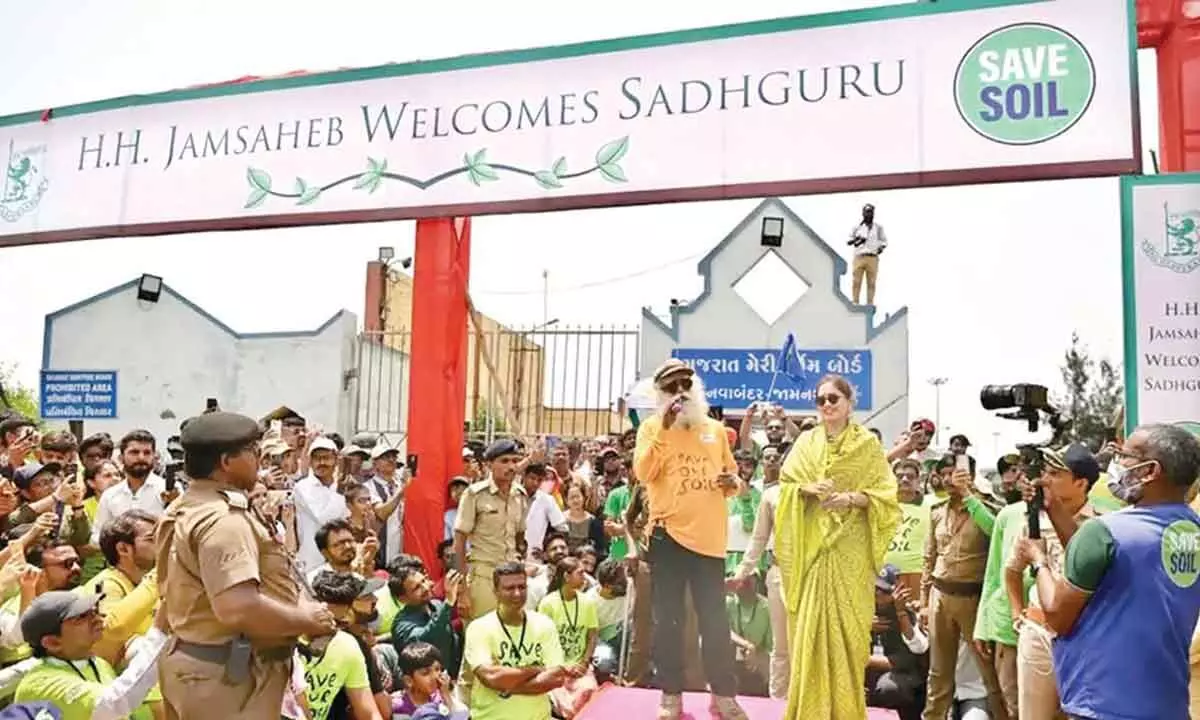 Sadhguru to conclude Save Soil mission in Mysuru on Sunday