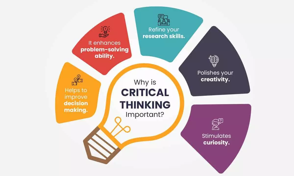 Students should develop the art of critical thinking