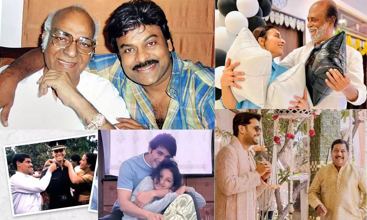 Happy Father’s Day: Mahesh, Chiranjevi And A Few Other Tollywood Actors Showered Love On Their Father Through Social Media