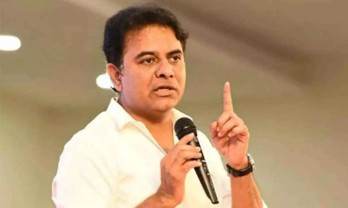 Industries and IT Minister KT Rama Rao
