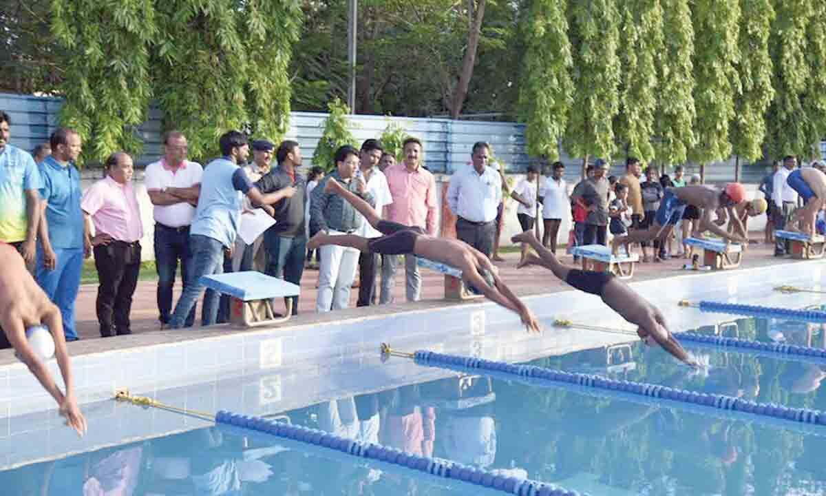 Visakhapatnam DRM Cup swimming championship concluded