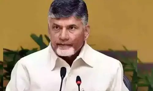 Telugu Desam Party national president and former chief minister Nara Chandrababu Naidu