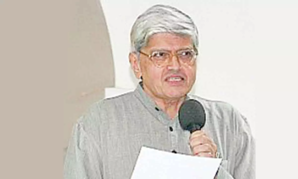 Former West Bengal Governor Gopalkrishna Gandhi