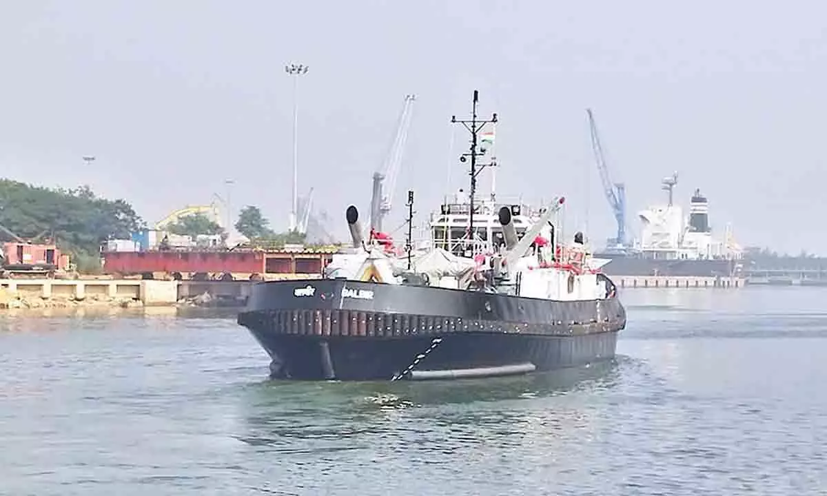 HSL dedicates its 200th ship to the nation on its 81st Foundation Day