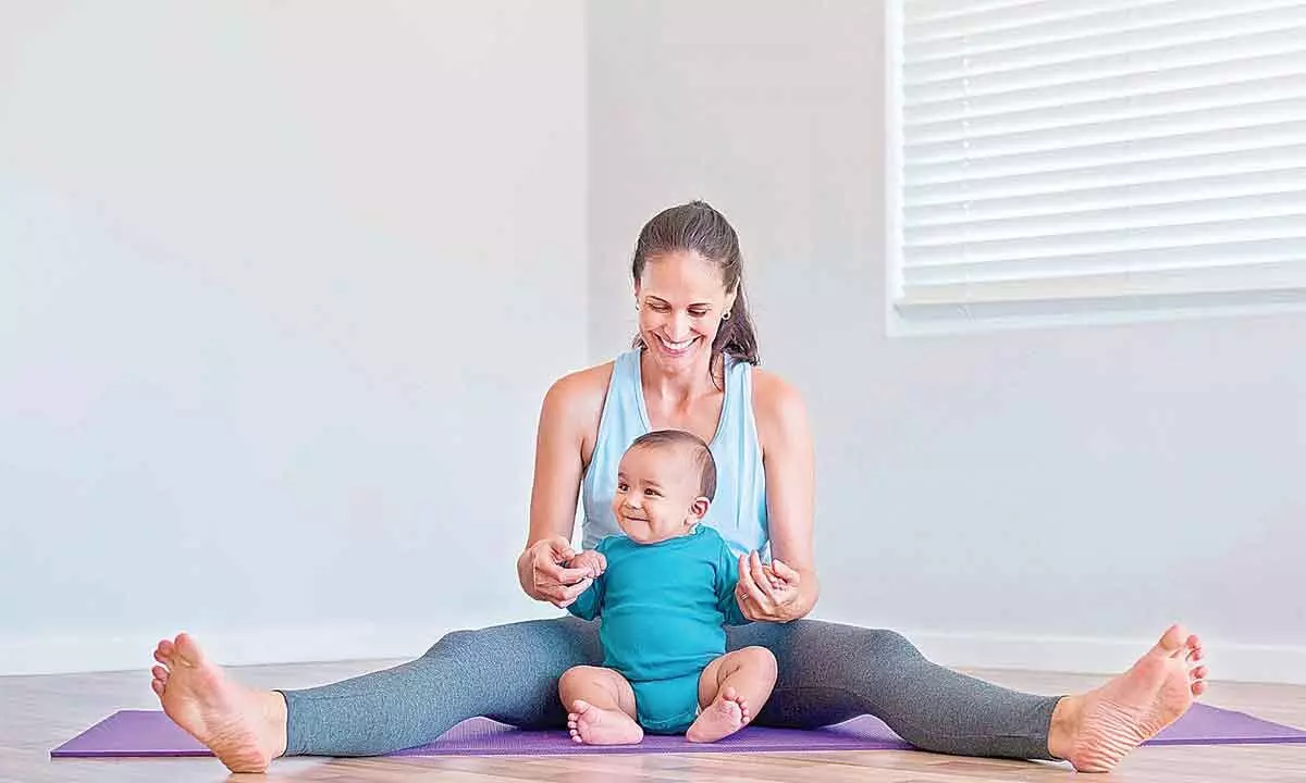 Only 7% of mothers actually practise prenatal or postnatal yoga