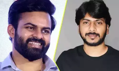 Mega Compound Young Hero Sai Dharam Tej Announces His Next Movie With Sampath Nandi