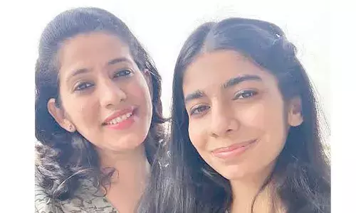 Co-founders of All Is Well Consultancy LLP startup Harshita Lalchand and Tushika Lalchand