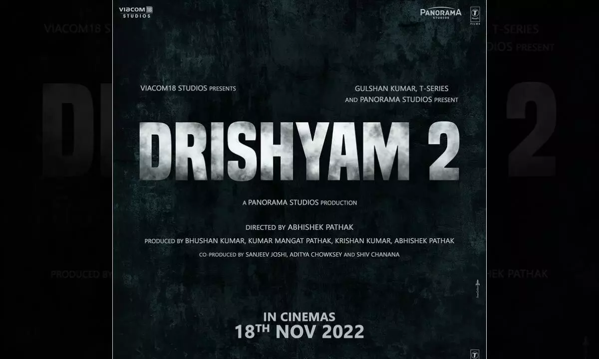 Ajay Devgn and Tabu’s Drishyam 2 movie will be released on 18th November, 2022!